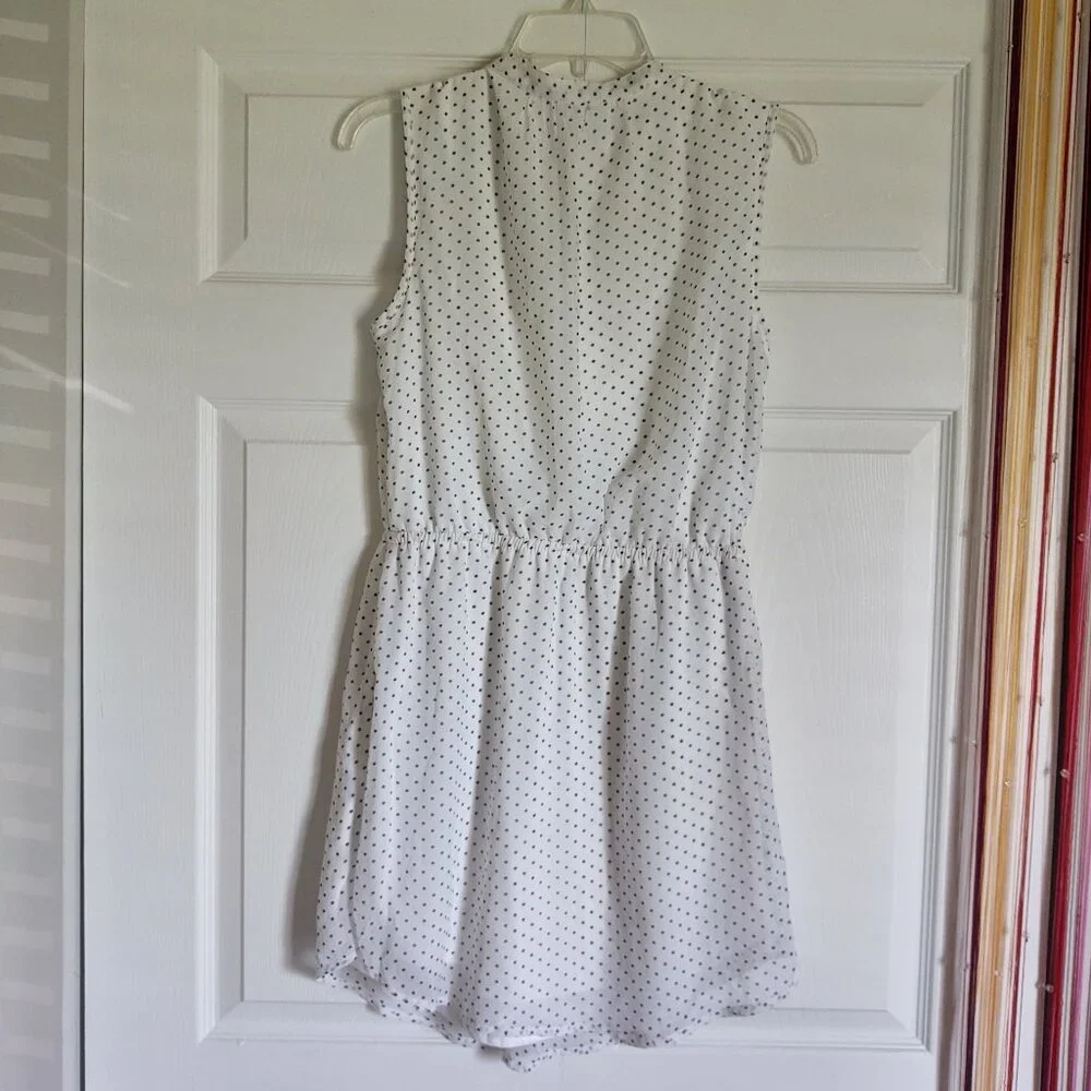 White Guess Polka Dot Dress - Picture 2 of 4